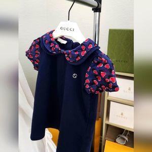 Authentic GUCCI interlocking Girls Heart printed top